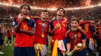 Ilustrasi kemenangan Spanyol. (AI Generated) Ilustrasi kemenangan Spanyol. (AI Generated)
