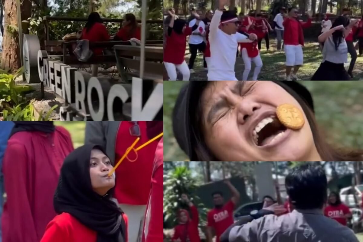 Kegiatan lomba 17an dari salah satu komunitas dari Kota Batu di Greenrock Campers tahun lalu.