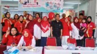 Pelaksanaan Alfamart Sahabat Posyandu pada salah satu gerai di Alfamart cabang Malang.