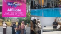 Rangkaian kegiatan Affiliate Gathering di B Walk Hotel Dau Malang.