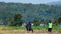 Salah satu Atlet Paralayang yang mengikuti Round terakhir kejuaraan IPAC 2026 seri ke 3.