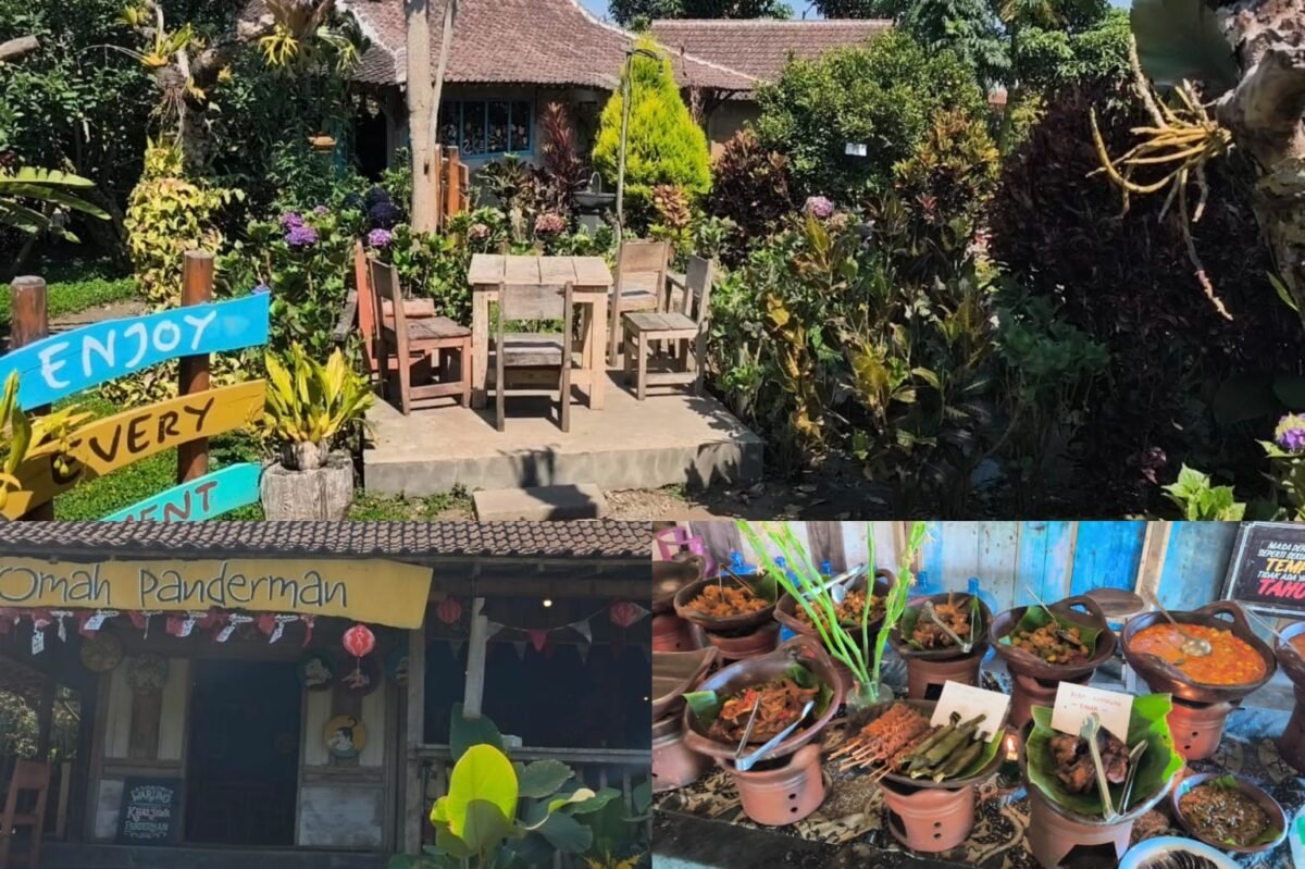 Salah satu tenan kuliner yang berada di dalam Wisata Dusun Kuliner.