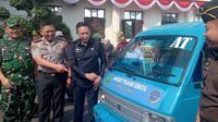 Wali Kota Malang beserta jajaran dan Forkopimda inspeksi kendaraan Angkutan Pelajar gratis.