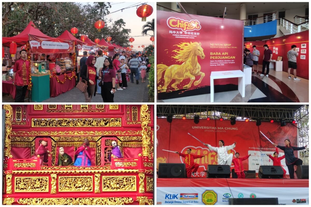 Animo masyarakat mengunjungi stan kuliner, menikmati wayah Potehi, wushu dan Mini Museum Ma Chung.