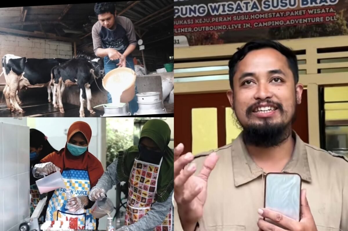Boby Irawan, Koordinator Wisata Edukasi Susu Batu di Dusun Brau Boby Irawan, Koordinator Wisata Edukasi Susu Batu di Dusun Brau.