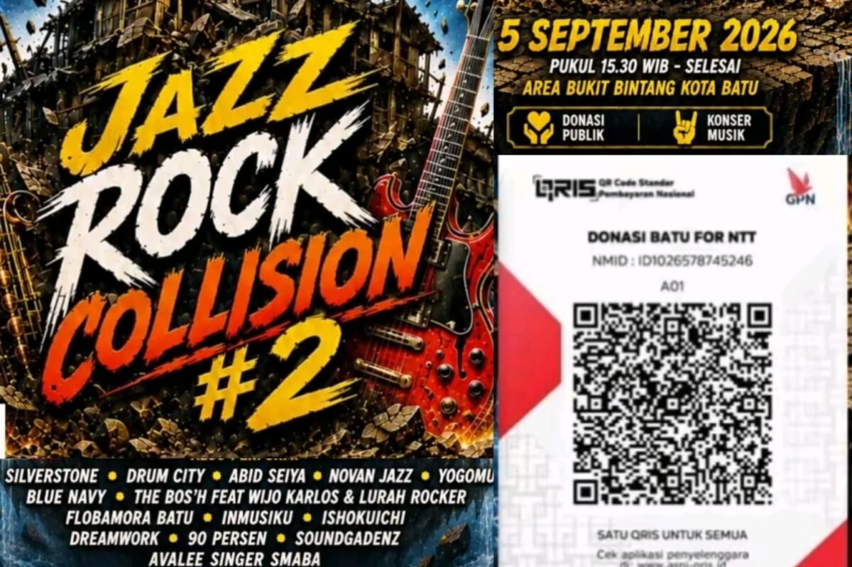 Flyer Jazz Rock Collision#2 persembahan Batu Total Independen Flyer Jazz Rock Collision#2 persembahan Batu Total Independen.