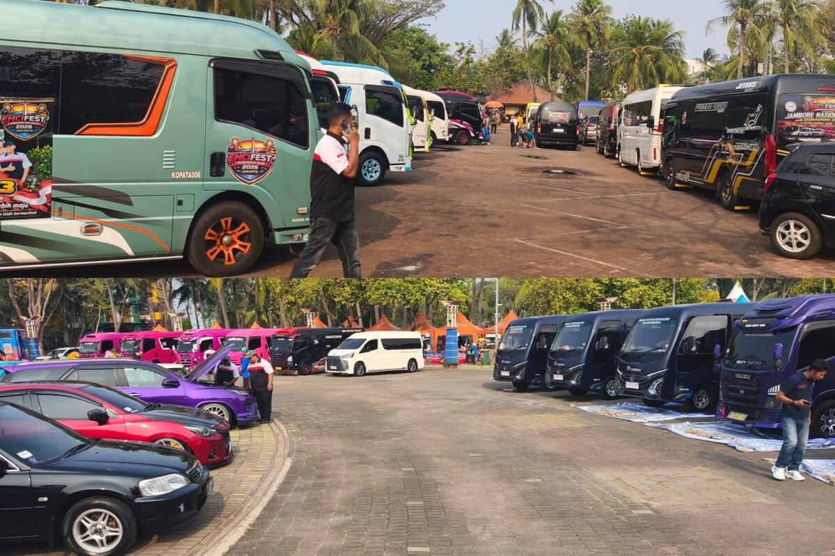 Kehadiran peserta Jamnas EMCI di Jakarta dan Auto Contest di ajang EMCIFEST#3 tahun 2026.