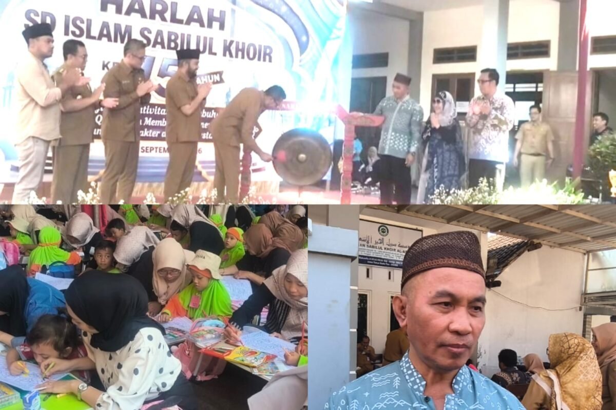 Momen peringatan Harlah ke-15 SD Islam Sabilul Khoir Kota Batu bersama Wali Kota Batu dan Ketua Yayasan Momen peringatan Harlah ke-15 SD Islam Sabilul Khoir Kota Batu bersama Wali Kota Batu dan Ketua Yayasan.