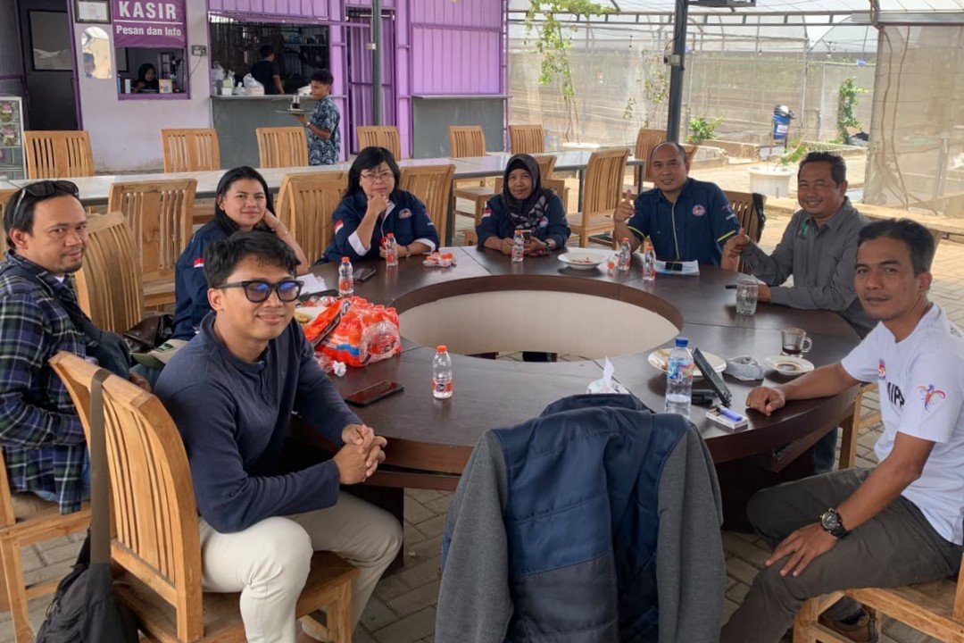 Pengurus DPC Astana Mitra Pariwisata DPC Malang Raya saat menggelar rapat di Duta Pengangguran.