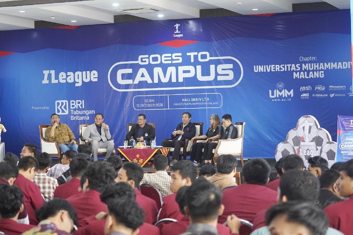 iLeague BRI Goes to Campus UMM kupas beragam peluang profesi di industri sepak bola
