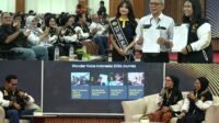 Kegiatan Road to Wonder Voice of Indonesia 2026 di Unmer Malang.