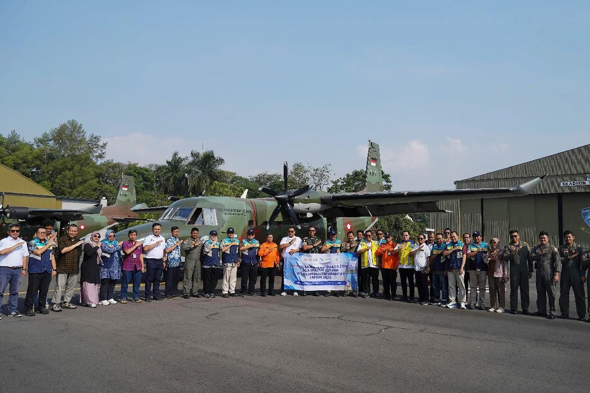 PJT OMC waduk Sutami sebagai antisipasi kekeringan.