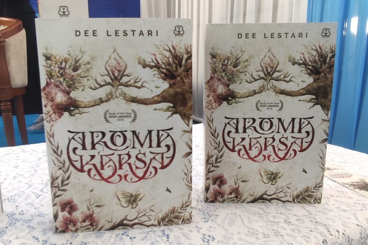Tampilan novel Aroma Karsa
