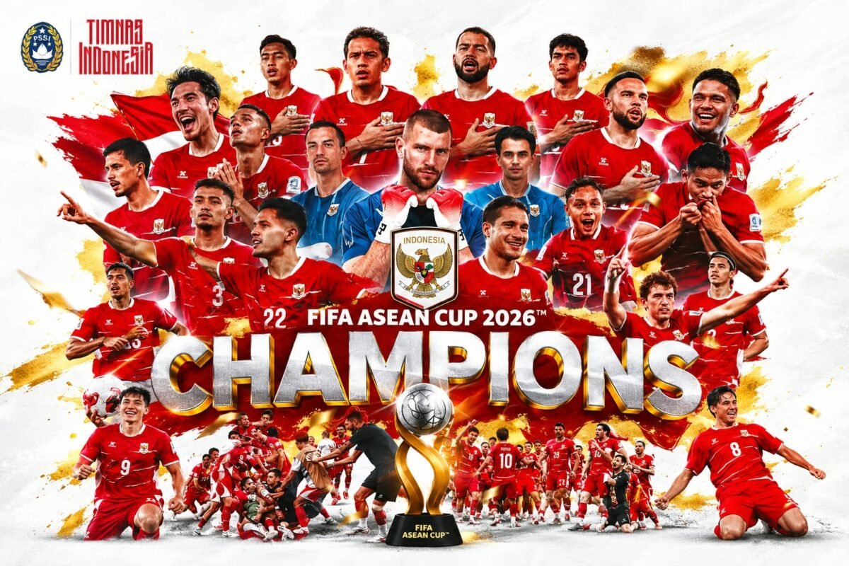 Timnas Indonesia berhasil juara FIFA ASEAN Cup 2026.